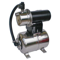 Dayton Well Jet Pump System,3/4 HP,6.0 gal tank 4HFA3
