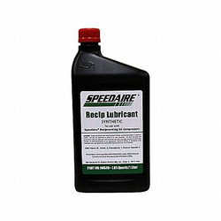 Speedaire Compressor Oil,1 qt, Bottle 1WG49