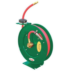 Speedaire Spring Return Hose Reel,3/8 in ID,35 ft 6WA70