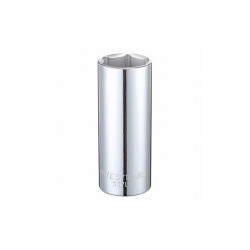 Westward Socket, Steel, Chrome, 1 in 53YU93