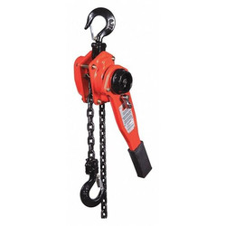 Dayton Lever Chain Hoist,1500 lb.,Lift 20 ft. 4ZX45