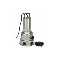 Dayton SewageEjectorPump,20ft,1hp,Three,460VAC 2JGA7