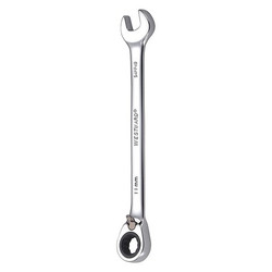 Westward Ratcheting Wrench,Metric,11 mm 54PP49