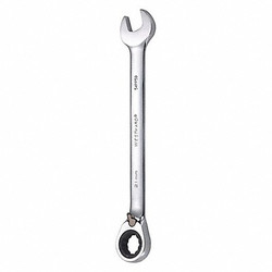 Westward Ratcheting Wrench,Metric,21 mm  54PP59
