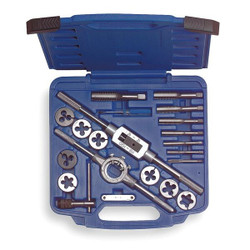 Westward Tap/Die Set,21 Pieces 1PZ41