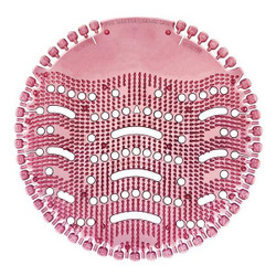 Tough Guy Urinal Screen,Round,Pink,52 g,PK10 6EPA2