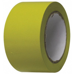 Condor Floor Tape,Yellow,2 inx108 ft,Roll  6FXW0