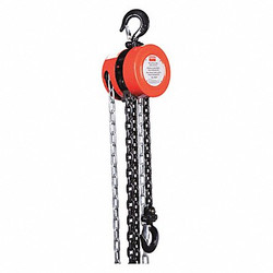Dayton Manual Chain Hoist,1000 lb.,Lift 20 ft. 38EV04
