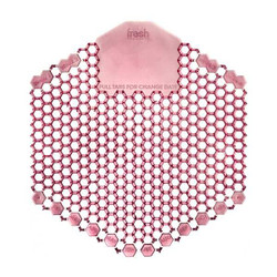 Tough Guy Urinal Screen,Hexagon,Pink,58 g,PK10 36WE51