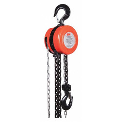 Dayton Manual Chain Hoist,4000 lb.,Lift 10 ft.  38EV08