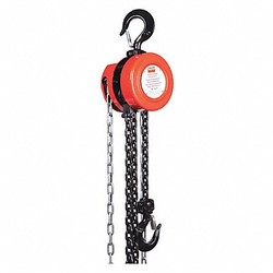 Dayton Manual Chain Hoist,2000 lb.,Lift 20 ft. 38EV07