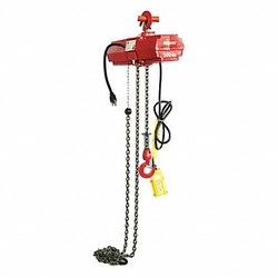 Dayton Electric Chain Hoist,300 lb.,10 ft. 4GU70