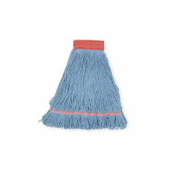 Tough Guy Wet Mop,Blue,Cotton 1TYP6