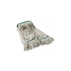 Tough Guy Wet Mop,White,Cotton 1TYP1