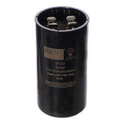 Dayton Motor Start Capacitor,36-43 MFD,Round 6FLK7