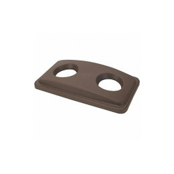 Tough Guy Recycling Top,Plastic,Brown 4PGU3