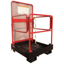 Dayton Forklift Work Platform,1,000 lb,66" H 5UEW6