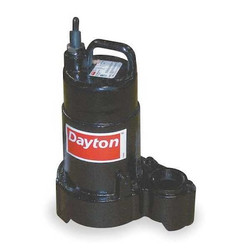 Dayton 1/2 HP Effluent Pump,No Switch Included 4HU71