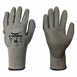 Condor Cut-Resistant Gloves,PU, 2XL/11 2ZME8