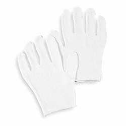 Condor Inspection Gloves,S,White,PK12 4JD01