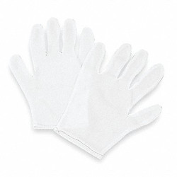 Condor Inspection Gloves,L,White,PK12 4JD11