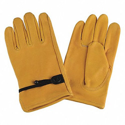 Condor Leather Gloves,Yellow,XL,PR  4TJY7
