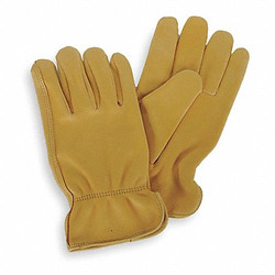 Condor Leather Gloves,Yellow,M,PR 4TJV4