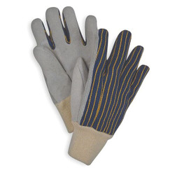Condor Leather Gloves,Blue/Gray,S,PR 5AJ42