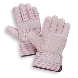 Condor Leather Gloves,Gray,S,PR 2MDC6