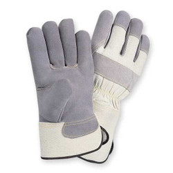 Condor Leather Gloves,Gray,S,PR 4NHC7