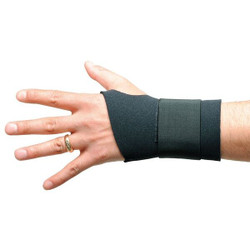 Condor Wrist Support,M,Ambidextrous,Black 1AGG9