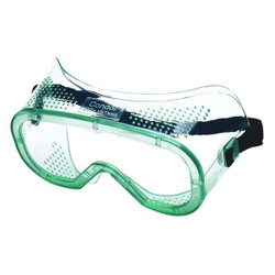 Condor Safety Goggles, PVC, Clear, Wraparound 4VCF4