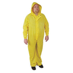 Condor Rain Coverall,Unrated,Yellow,4XL 4PCF6