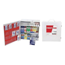 Sim Supply First Aid Kit,Bulk,White,970 Pcs,100 Ppl  54554