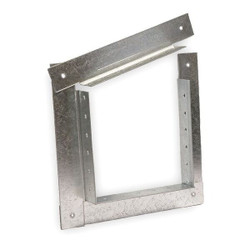 Dayton 5.75"H 5.75"W GalvSt Damper Rtning Angl 2TGG4