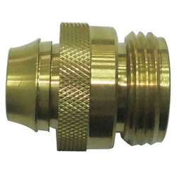 Westward Garden Hose Adapter,3/4",NHxGHT 20KP38