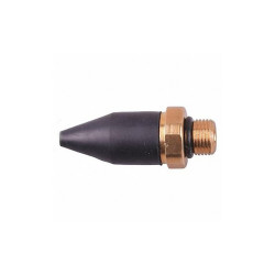 Speedaire Air Gun Nozzle,Brass,1 1/2" L  22YK69