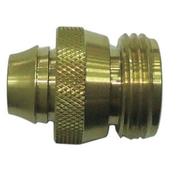 Westward Garden Hose Adapter,3/4",NHxGHT 20KP37