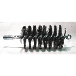 Tough Guy Flue Brush,Dia 2 1/2,1/4 MNPT,Length 8 3EDF6