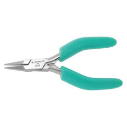 Excelta Flat Nose Plier,4-3/4" L,Smooth 2642