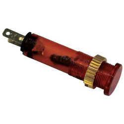 Dayton Flush Panel Light, Amber, 120 V AC/DC 22NY79