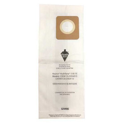 Tough Guy Vacuum Bag,Paper,2-Ply,Non-Reusable,PK10 52VN95