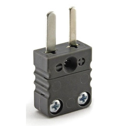 Dayton Thermocouple Plug,J,Black,Miniature 36GK82