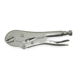 Westward Locking Plier,Plain Grip,7" L 1ECE8