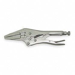 Westward Locking Plier,Plain Grip,4" L  1ECF1