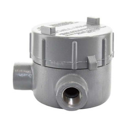 Hubbell Killark Conduit Outlet Body,Alum,Trd Sz 3/4in GECLT-2