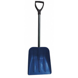 Westward Snow Shovel,Polypropylene Blade,10-3/4"W 38ZF78