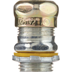Halex 1/2 In. Compression Raintight EMT Conduit Connector (5-Pack) 26250