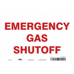 Condor Safety Sign,7 in x 10 in,Vinyl 475W46