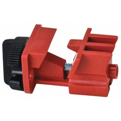 Condor Circuit Breaker Lockout,Red,1-1/16" H 437R21